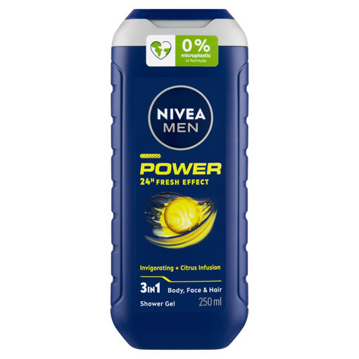 Obrázek z Nivea Men Power 3 v 1 Sprchový gel 250ml 