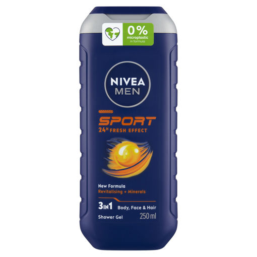 Obrázek z Nivea Men Sport 3 v 1 Sprchový gel 250ml 