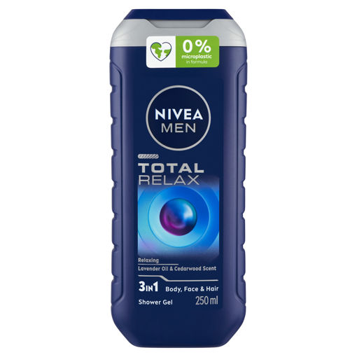 Obrázek z Nivea Men Total Relax 3 v 1 Sprchový gel 250ml 