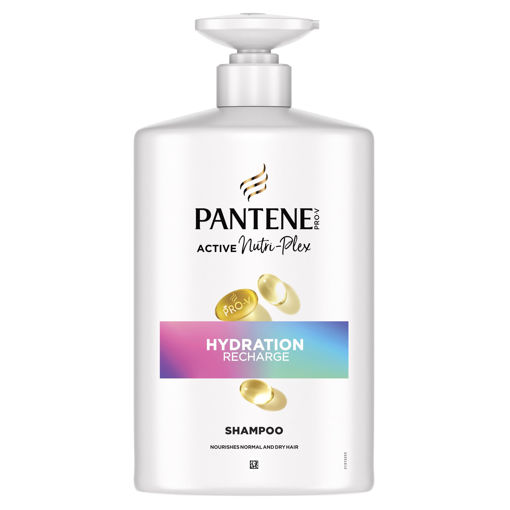 Obrázek z Pantene Pro-V Extra  Hydration Recharge Šampon 1000ml pro Normální a Suché Vlasy 