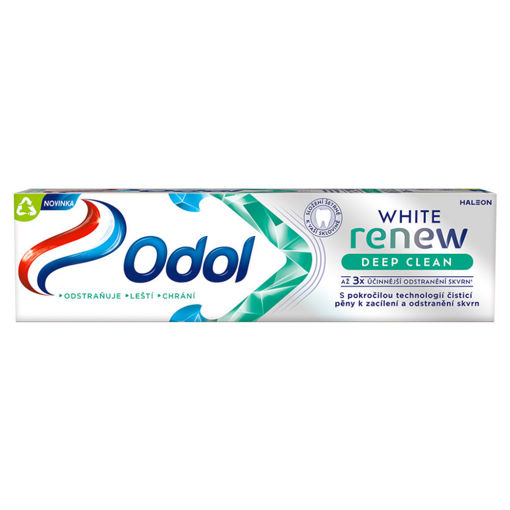 Obrázek z Odol White Renew Deep Clean zubní pasta s fluoridem 75ml 