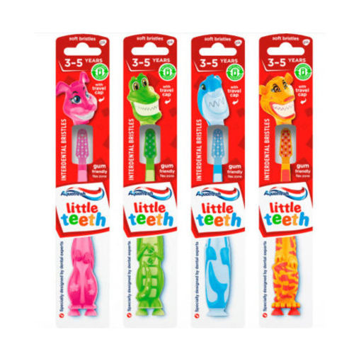 Obrázek z Aquafresh Little Teeth Soft zubní kartáček 1 ks 