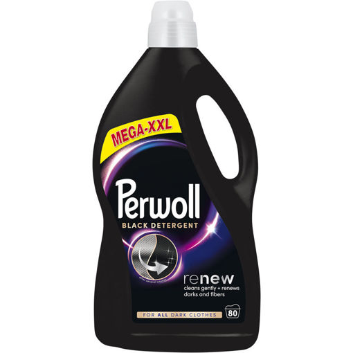 Obrázek z Perwoll prací gel Renew Black na černé a tmavé 80 PD 4l 