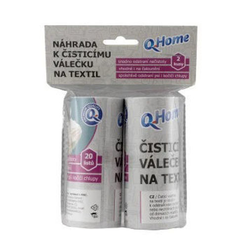 Obrázek z Q Home náhr. váleček na textil 2ks 