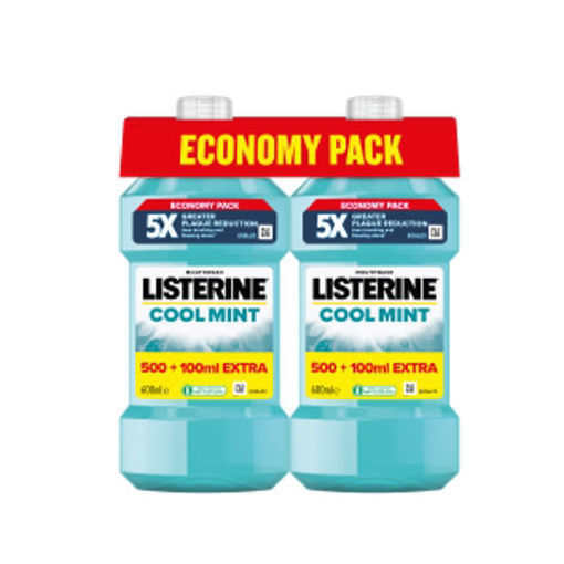 Obrázek z Listerine Cool Mint ústní voda 1200 ml 